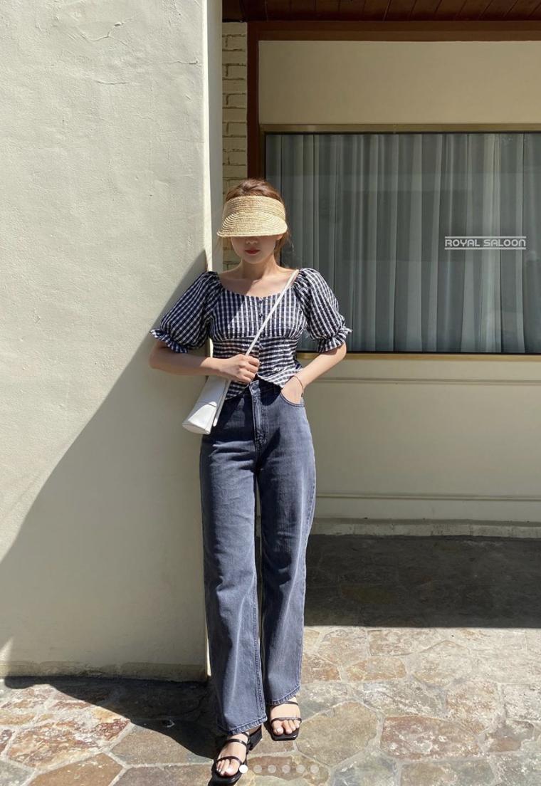 老爹裤的搭配才时髦,老爹裤让你显瘦又时髦