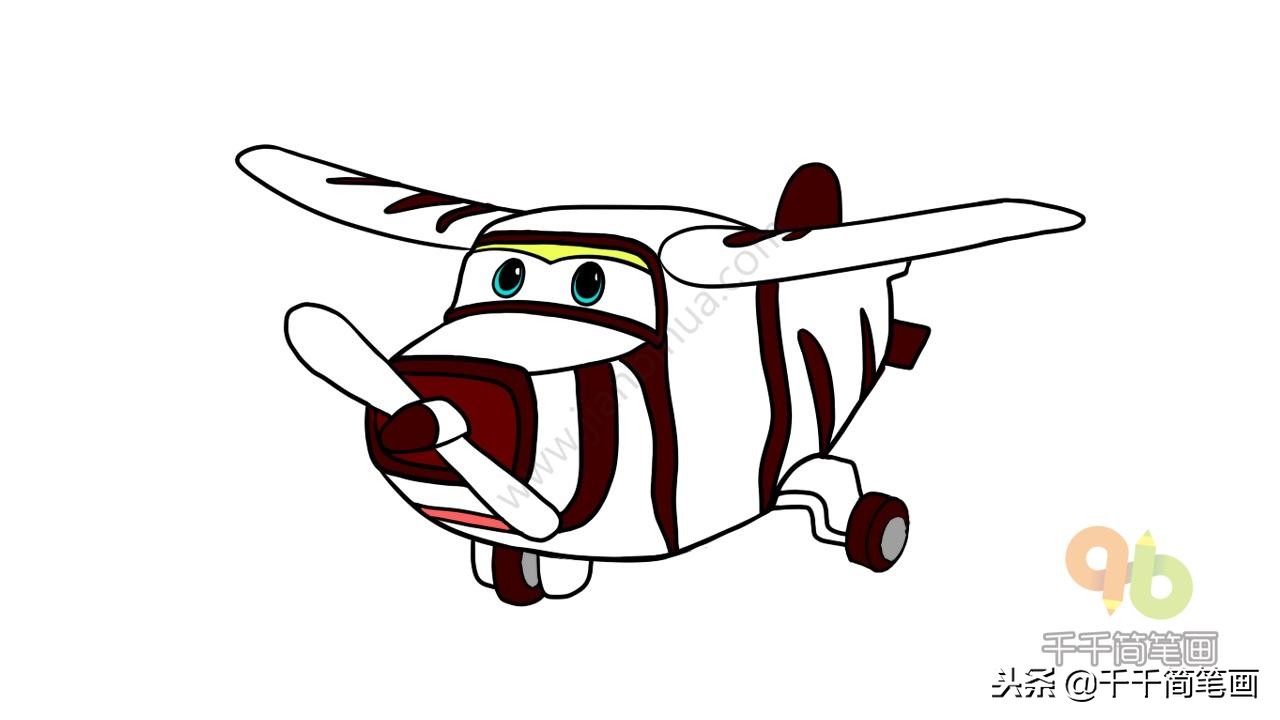 超级飞侠中的所有飞侠简笔画,超级飞侠小猪佩奇简笔画视频