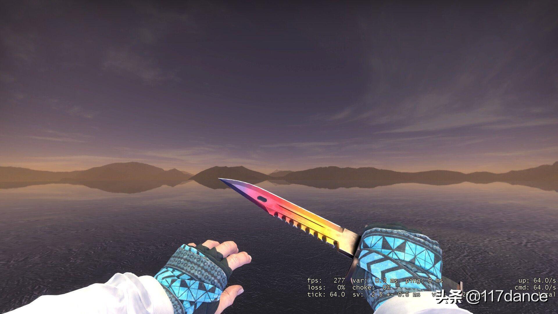 m9刺刀宝石效果,m9宝石刀局内效果