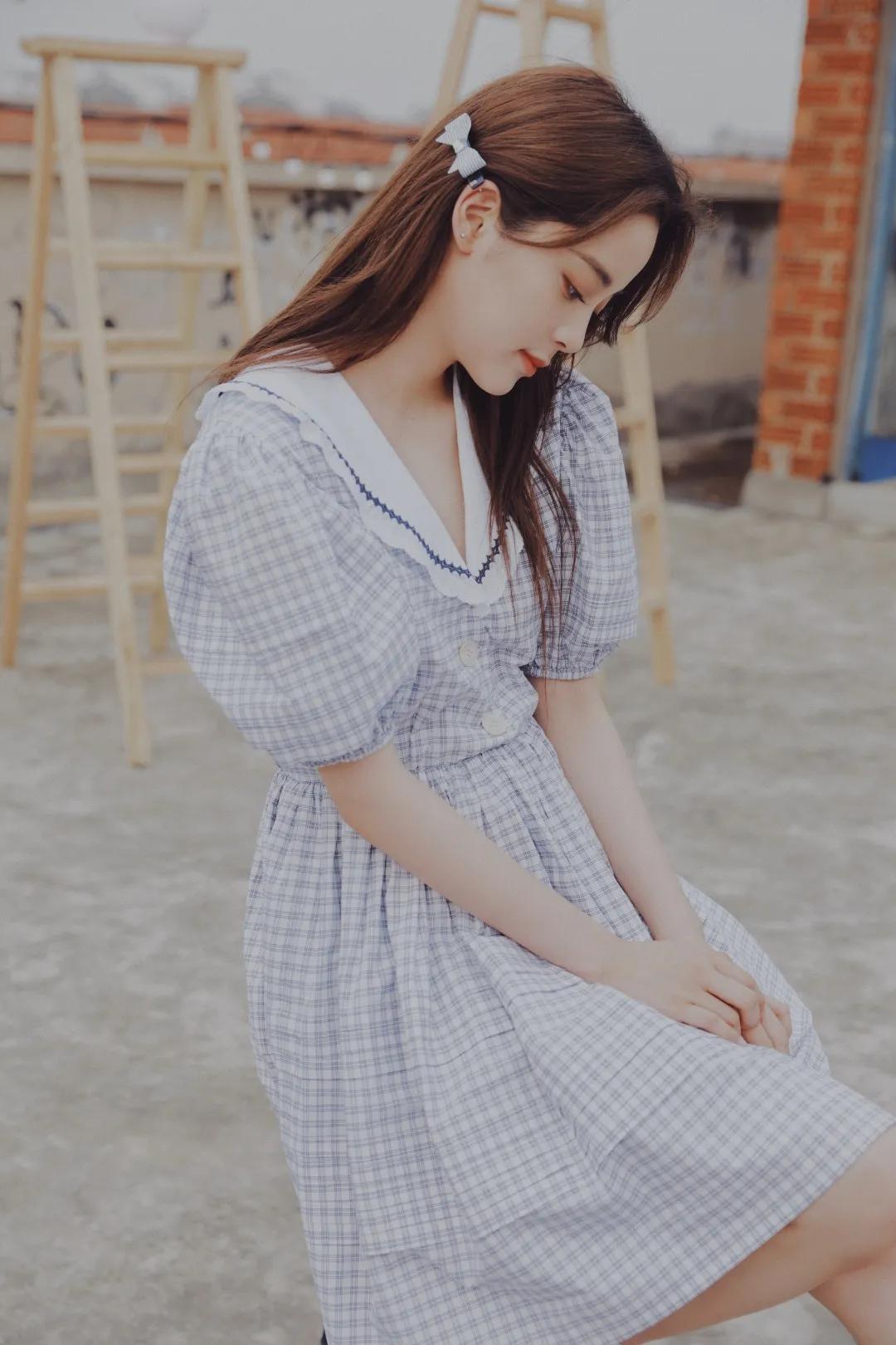 还在穿短袖吗,夏季法式泡泡袖怎么穿