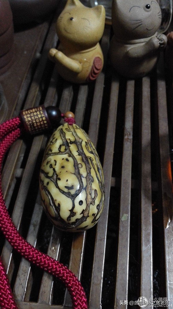 千眼菩提纹路里污垢怎么打磨,千眼菩提打磨的只剩点了