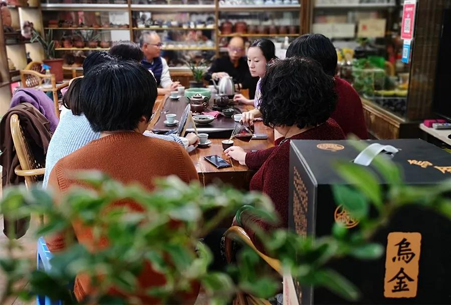 冬日茶会,普洱茶2018年乌金宫廷熟茶357克