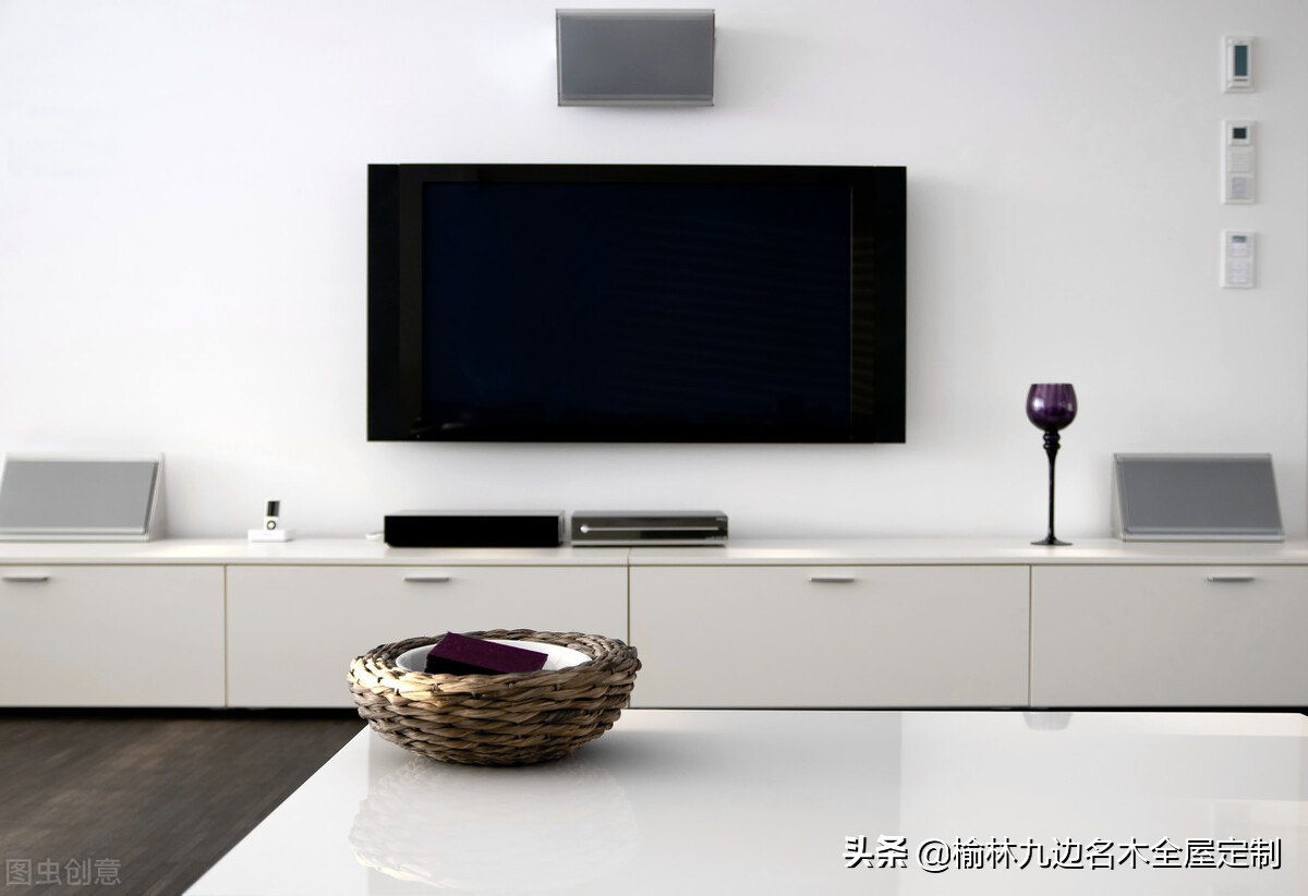 客厅电视机柜的一般尺寸是多少,落地电视机柜多高好看