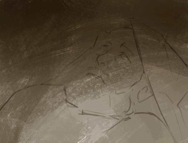 美术大师手绘插画,视觉冲击力强的手绘插画