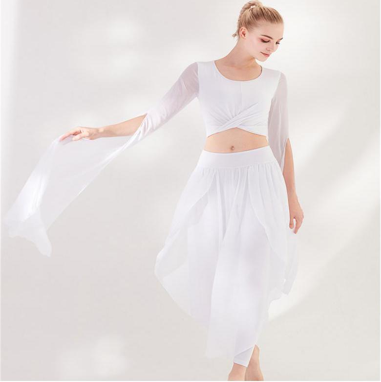 大裙摆瑜伽舞蹈,优雅瑜伽舞蹈