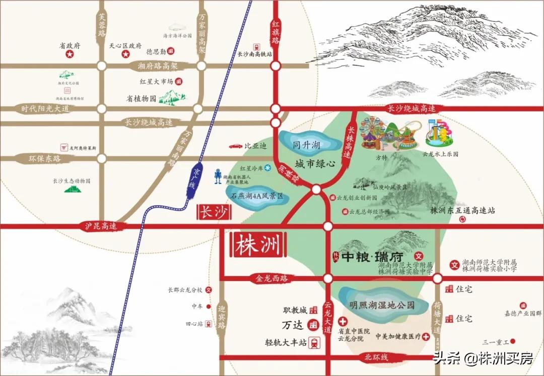 @株洲人：开门见山，推窗听湖，如此生活！（文内暗藏福利）
