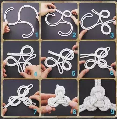 小学生中国结的编法图解,中国结蝴蝶挂件的编法图解