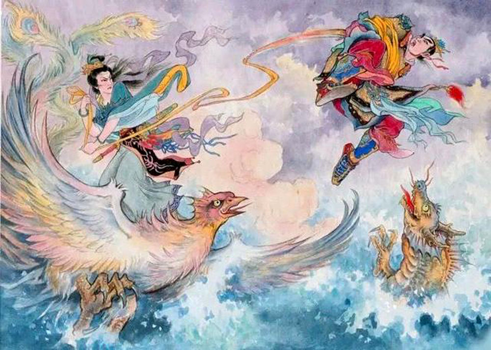 封神演义中的龙,封神演义中有什么龙坐骑