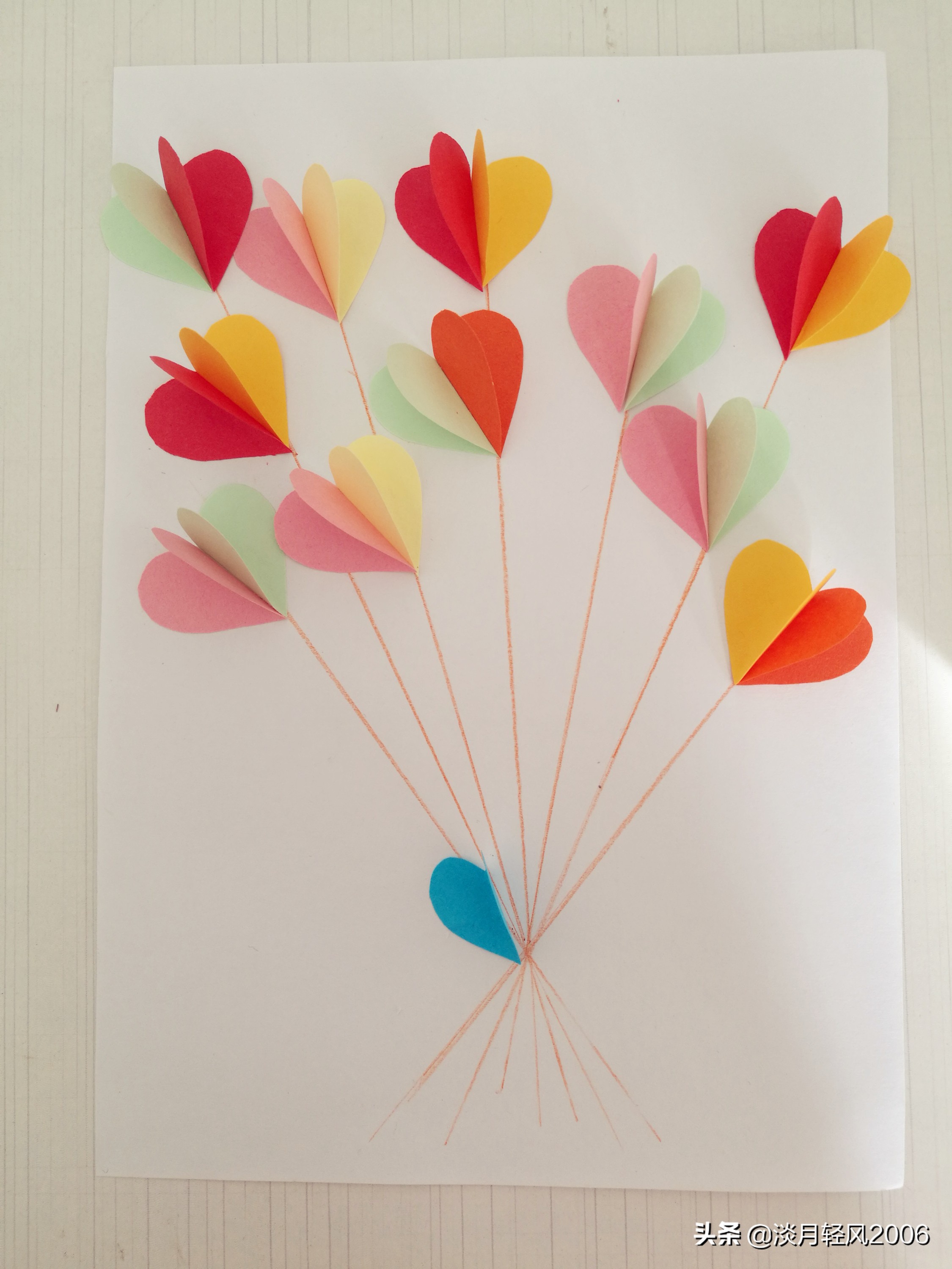 今天母亲节怎么做母亲节贺卡,母亲节制作贺卡爱心