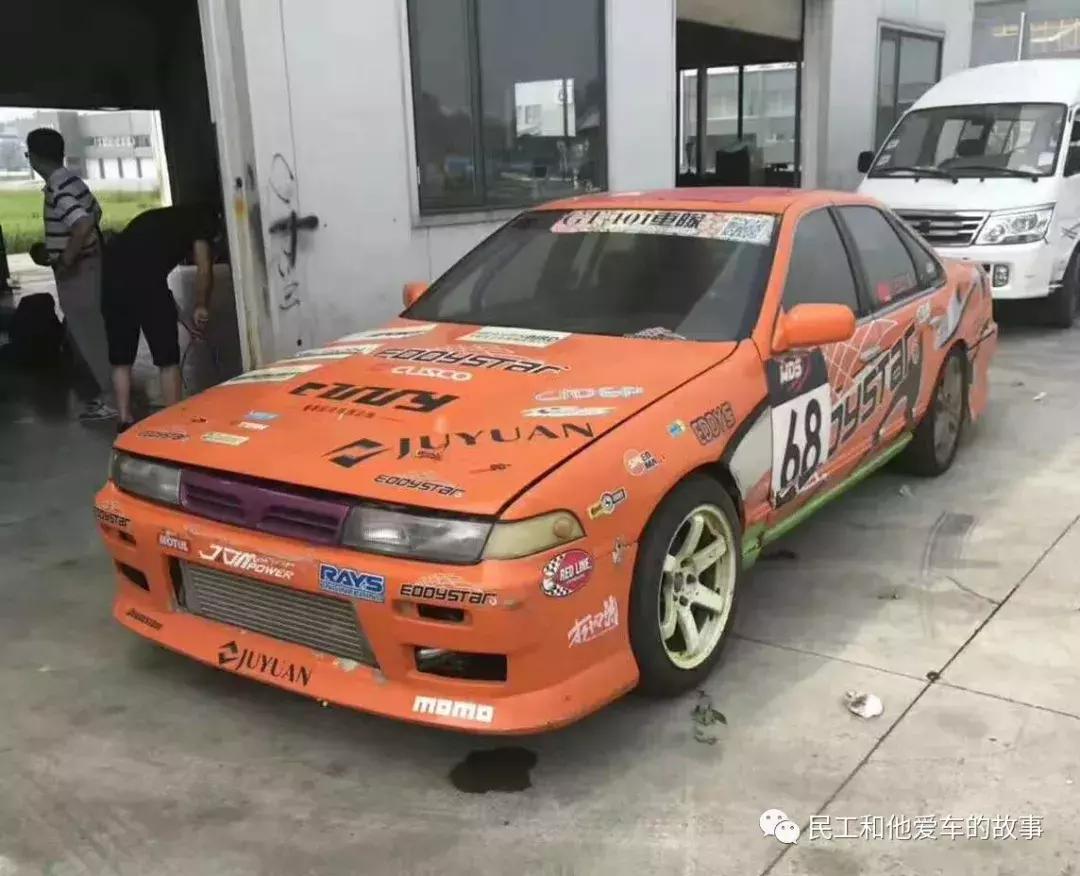 日产漂移车a31,爆改日产a31漂移车