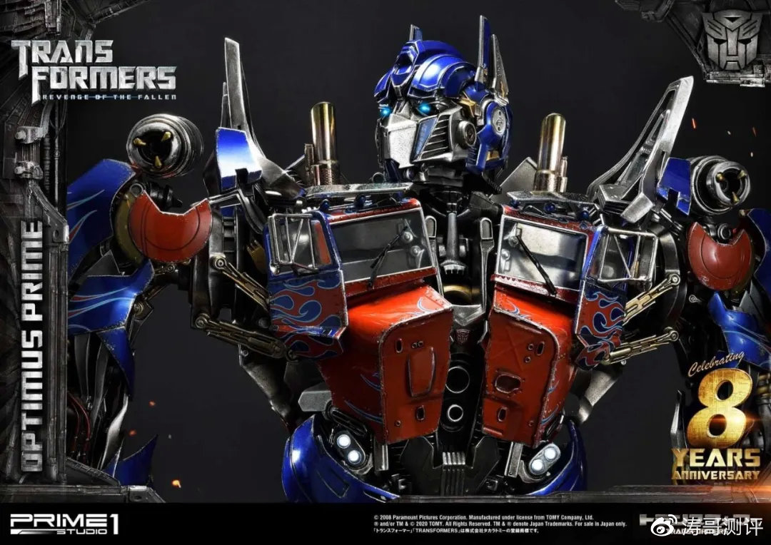 p1s变五擎天柱雕像,p1s能量战士擎天柱豪华版本