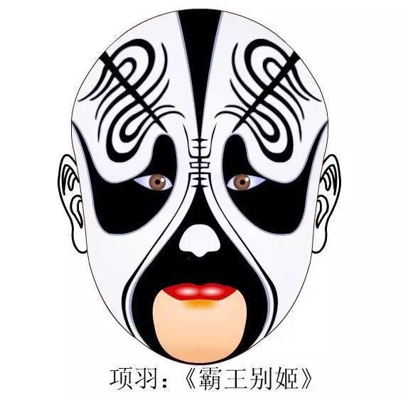 张飞京剧脸谱图片,卡通京剧脸谱图片