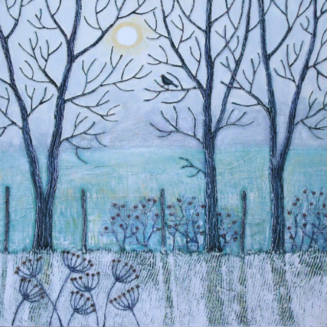 儿童风景油画写生作品,1-3岁宝宝简单水彩油画