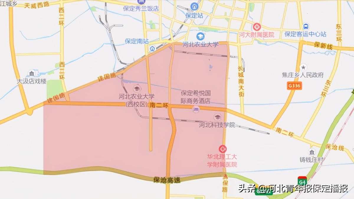 保定南城新增三条规划路,保定新增公园规划图