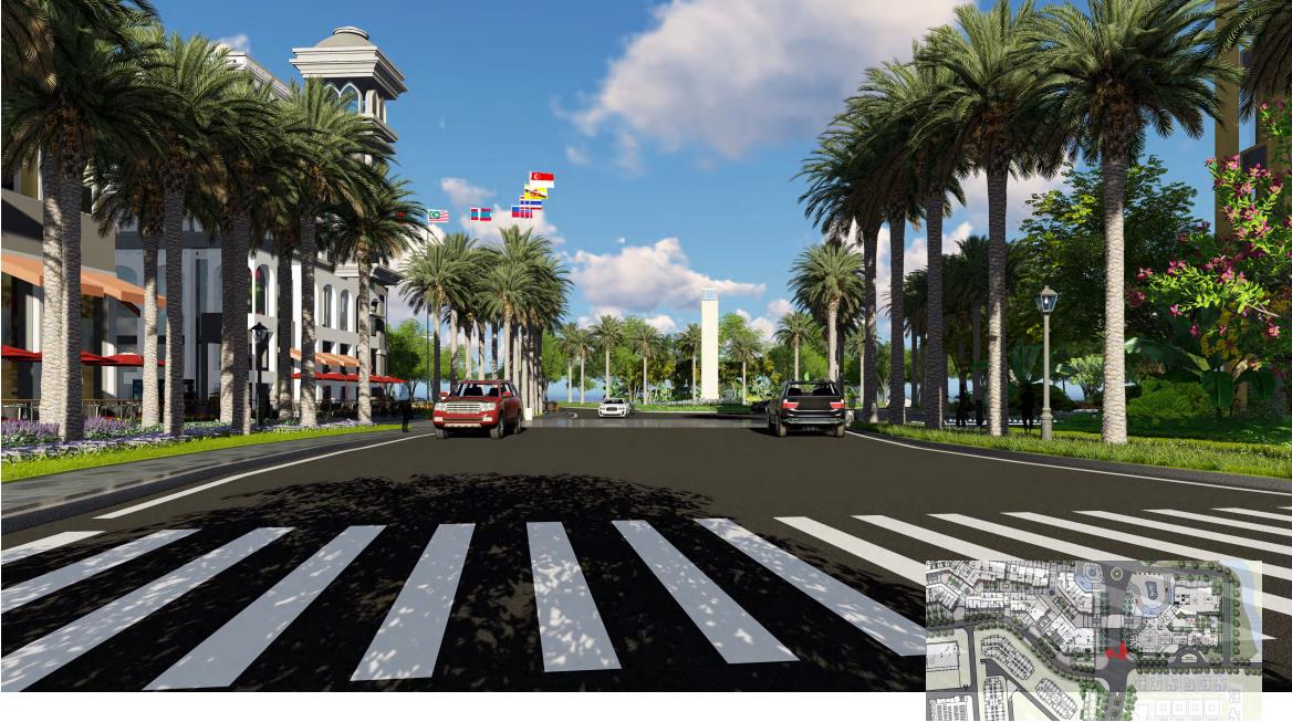 柬埔寨景观设计,柬埔寨西港沙滩设计