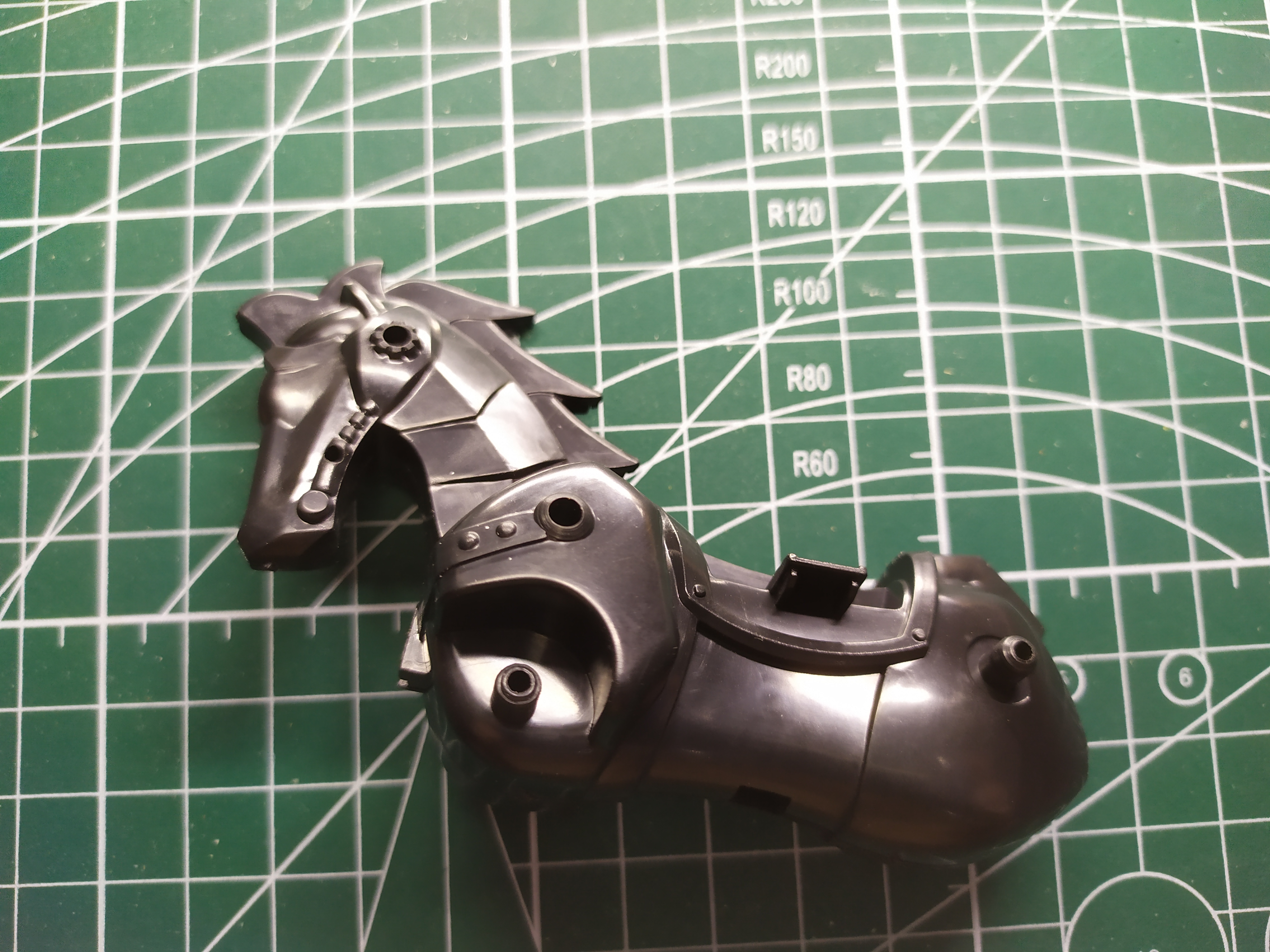 曹操机甲模型,三国传怀旧版曹操模型