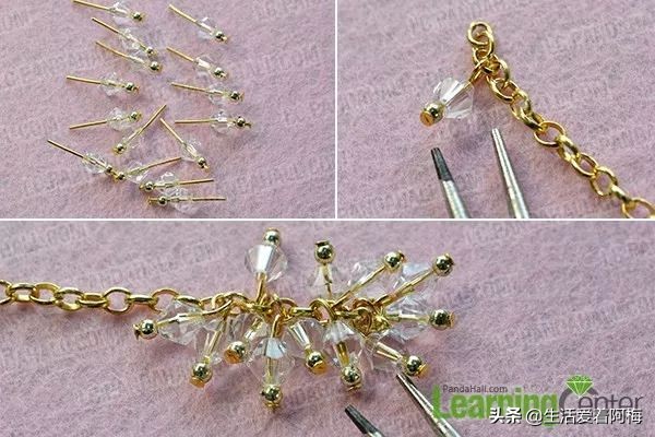 各种珠子串手链的教程,价值不菲的手链