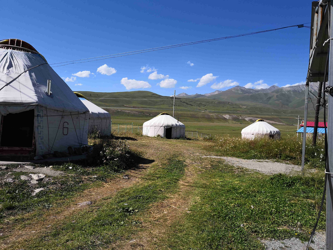 与*疆新**旅店老板共餐，直夸我土豆丝炒的好吃，后请我吃羊肉大餐