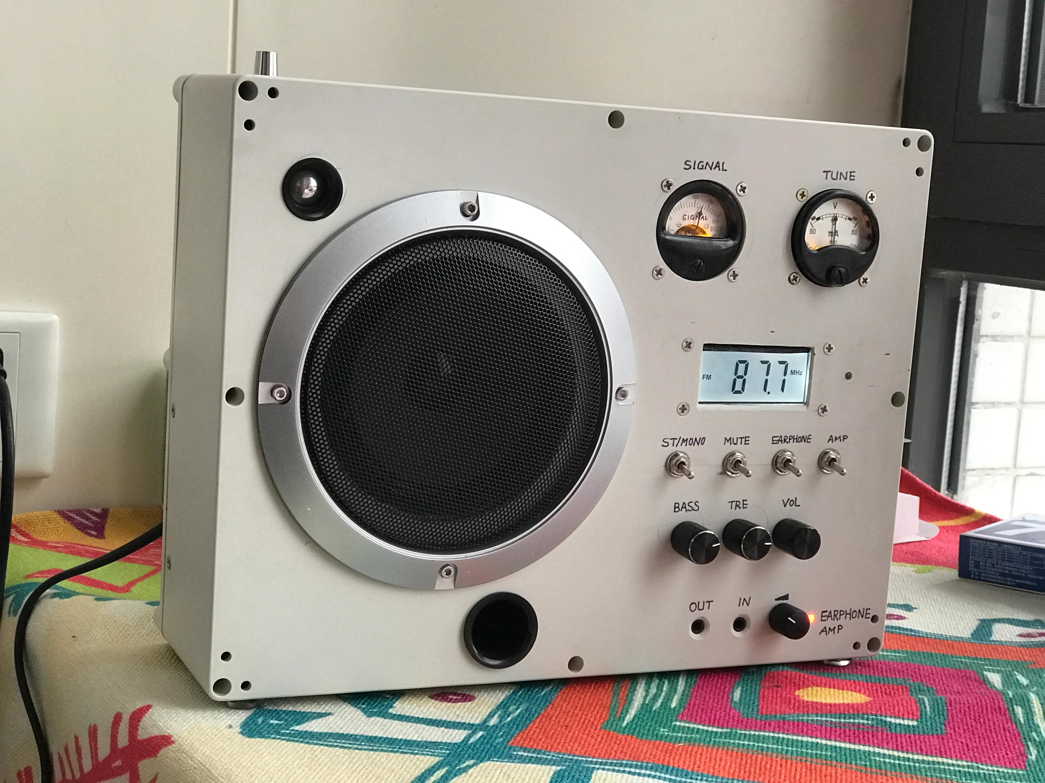 调频收音机的设计与制作,制作一个超级简单的调频收音机