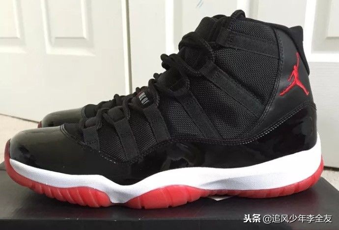 aj11实物图上脚,aj11正品拆解图