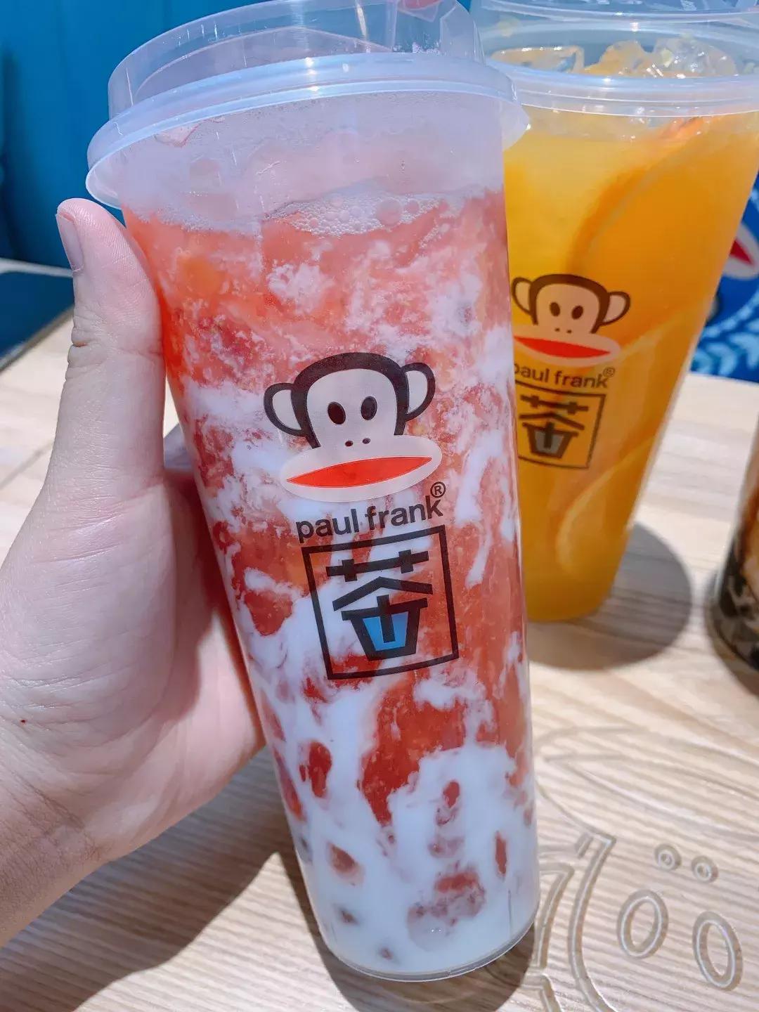 红遍全球的大嘴猴茶来鞍山啦，东北头一家，潮牌跨界好喝任性