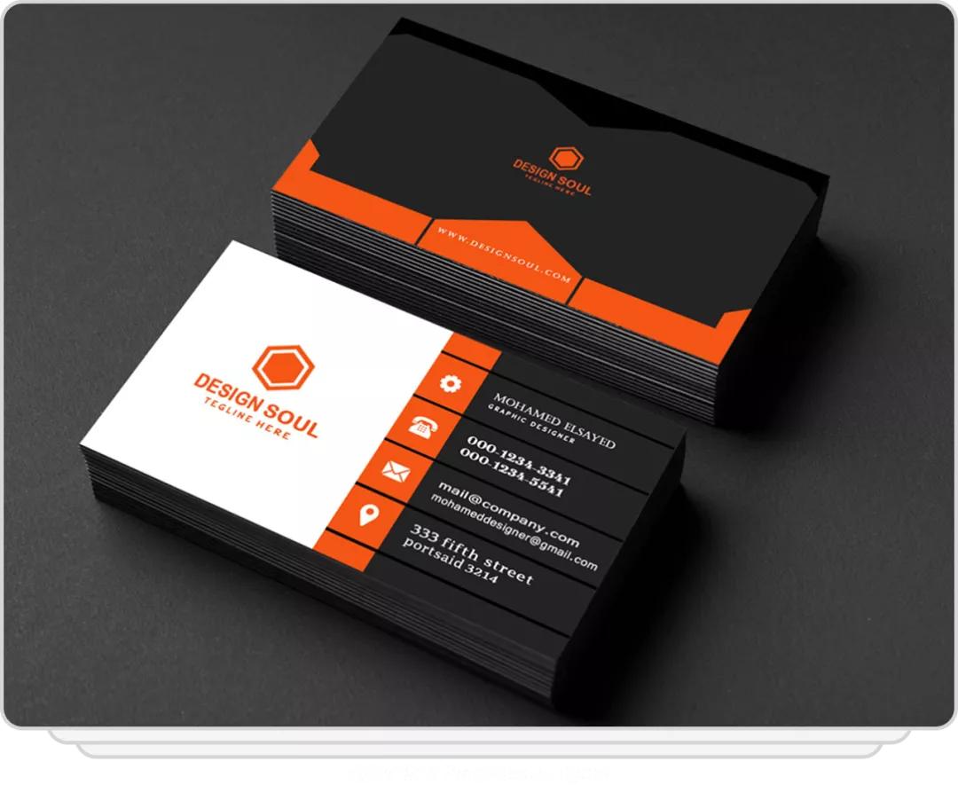 名片设计基本要素与要点,名片设计的基本流程