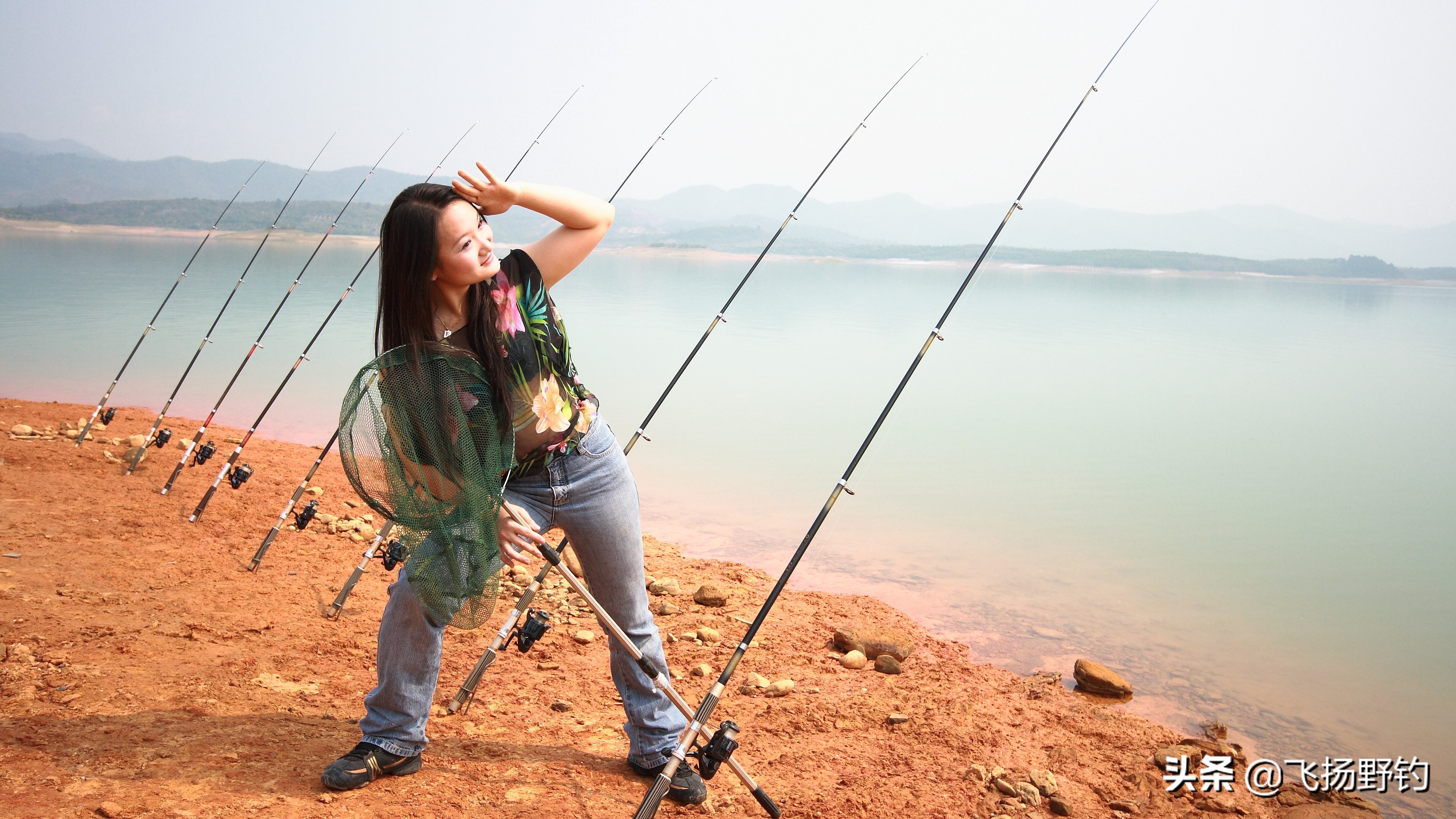 海竿钓鱼效果比台钓好吗,海竿翻板钩冬季钓鲢鳙离底钓法