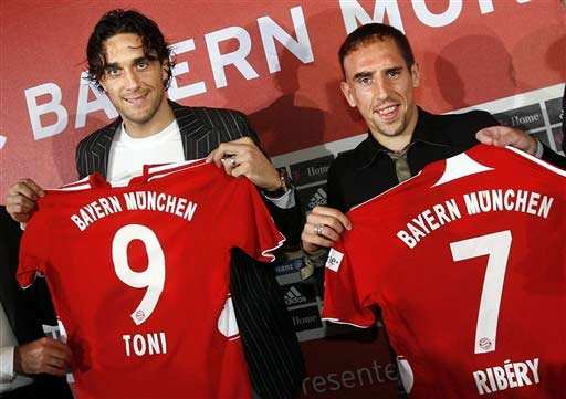 拜仁被打惨案,拜仁2010至2015球员名单