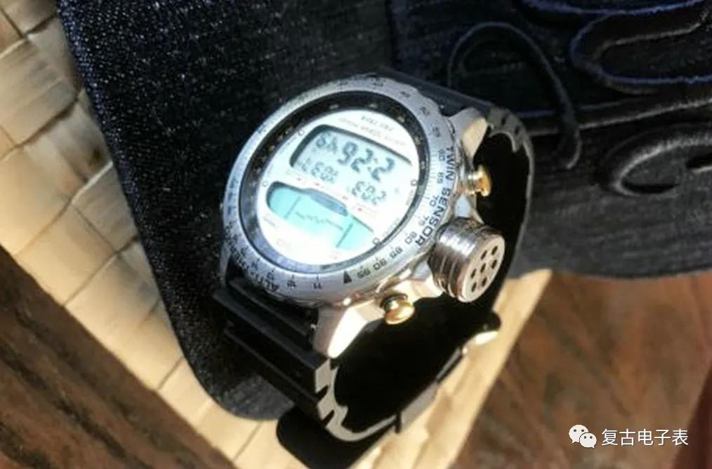 搭载多重边框计算方式的双重感应器CASIOalt7000