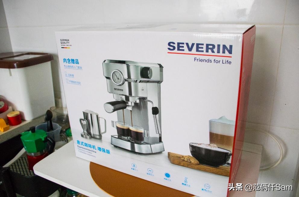 十五秒学会三段咖啡拉花,半自动意式咖啡机使用技巧