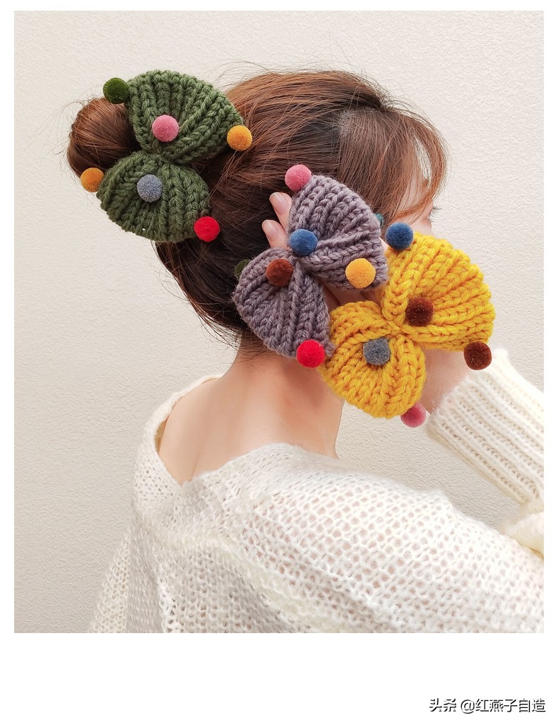 森系手工饰品编织,纯手工编织复古小饰品