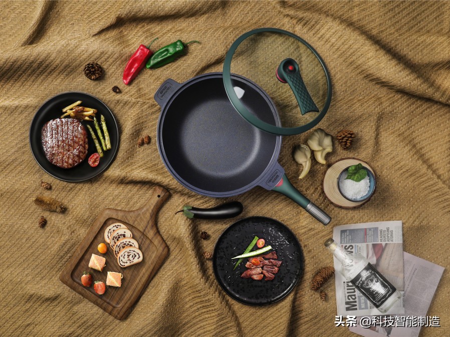 没有一口好锅,如何展现我大厨的手艺,七层昂贵涂层就为一口好锅