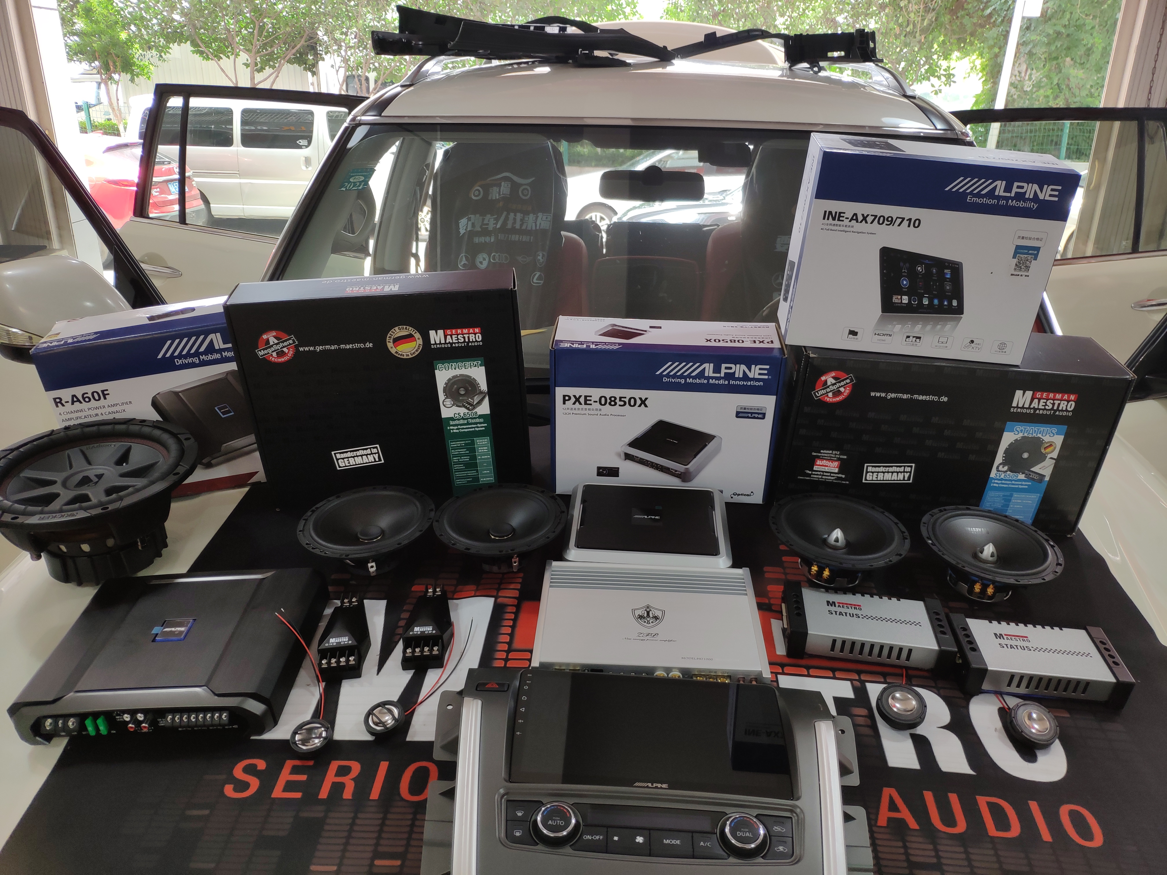 途乐改装音响高速测试,途乐音响改装最新方案