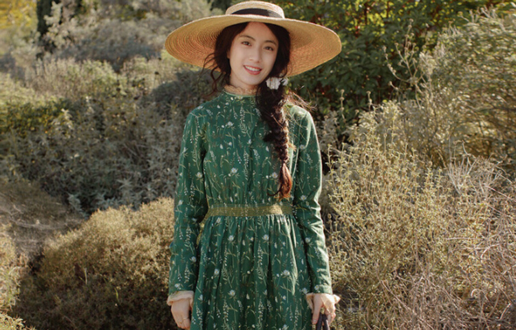 美翻天女装,甜美春天连衣裙