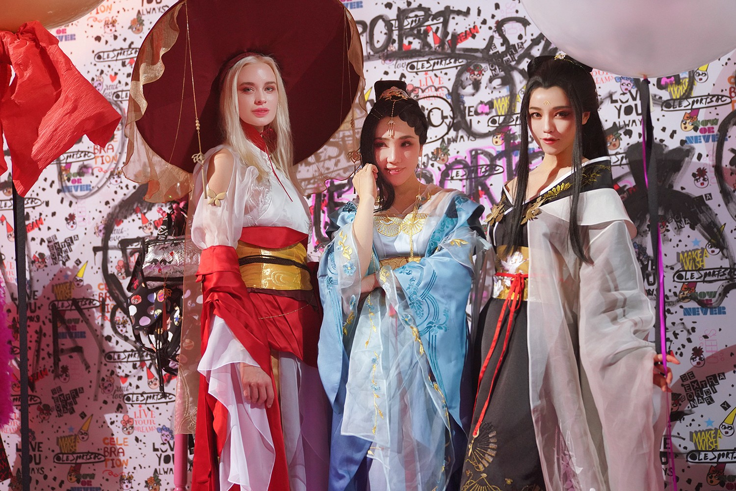 天刀天衣时装,天刀华裳九州联名款汉服