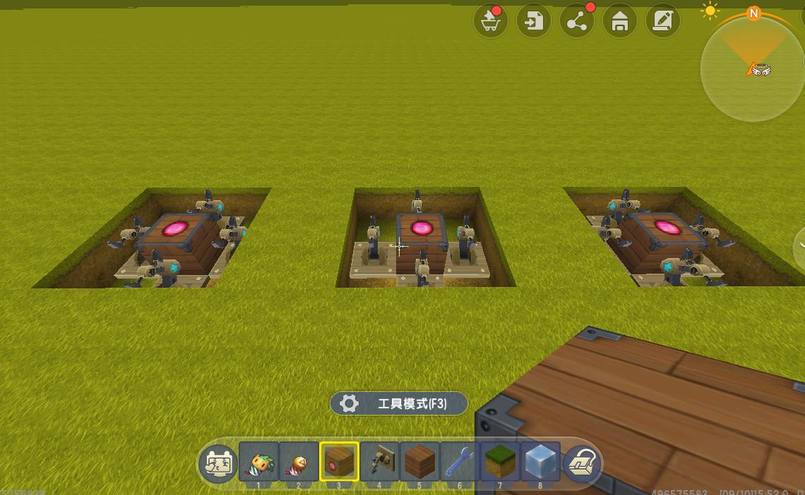 迷你世界躲避巨型鸡教程,迷你世界黑科技陷阱教程