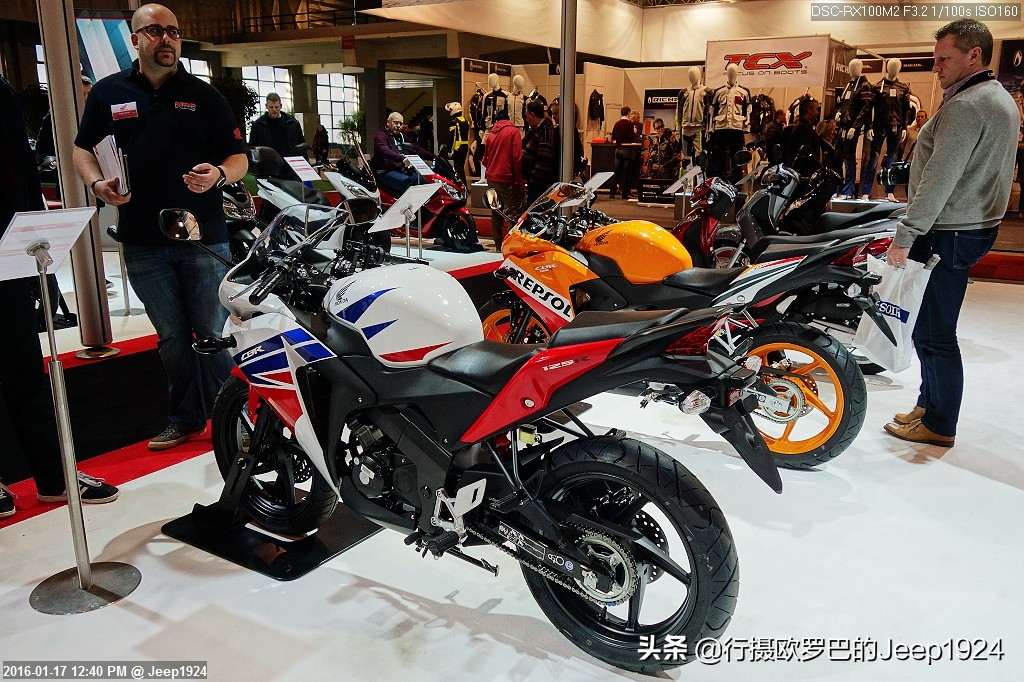 老司机带你逛欧洲布城摩托车展,3——Honda本田篇
