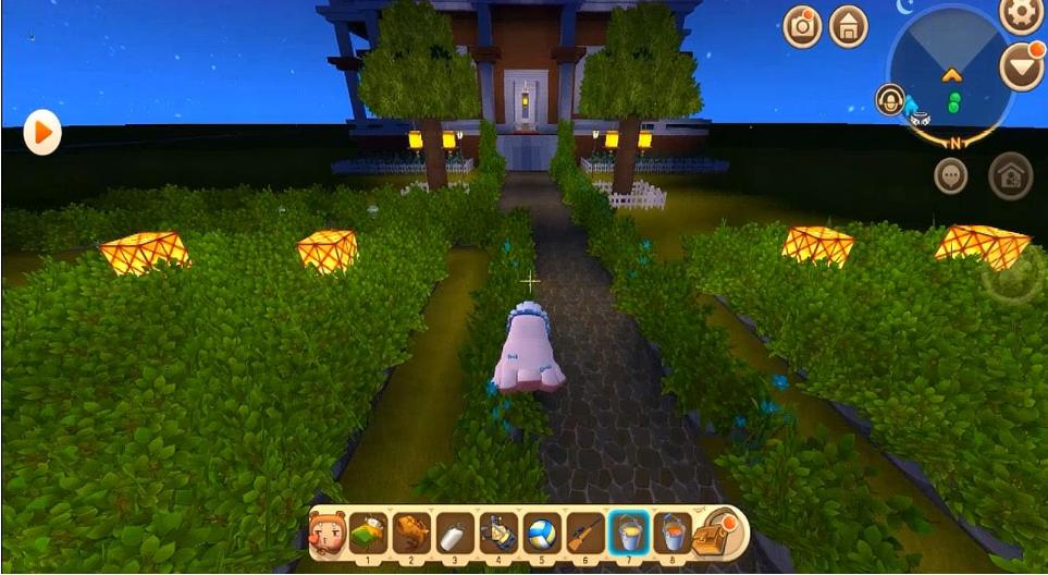 迷你世界新版自动养牛场最简单,迷你世界怎么才能让牛牛耕田