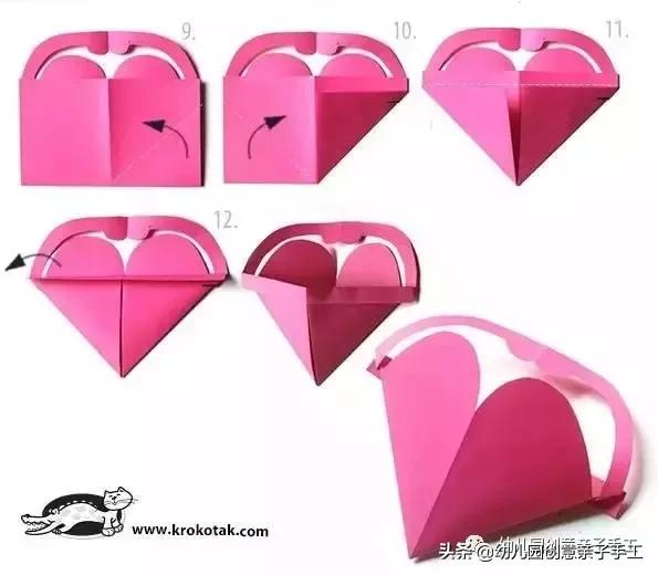 幼儿园手工制作小卡纸大全,圆形卡纸秘密