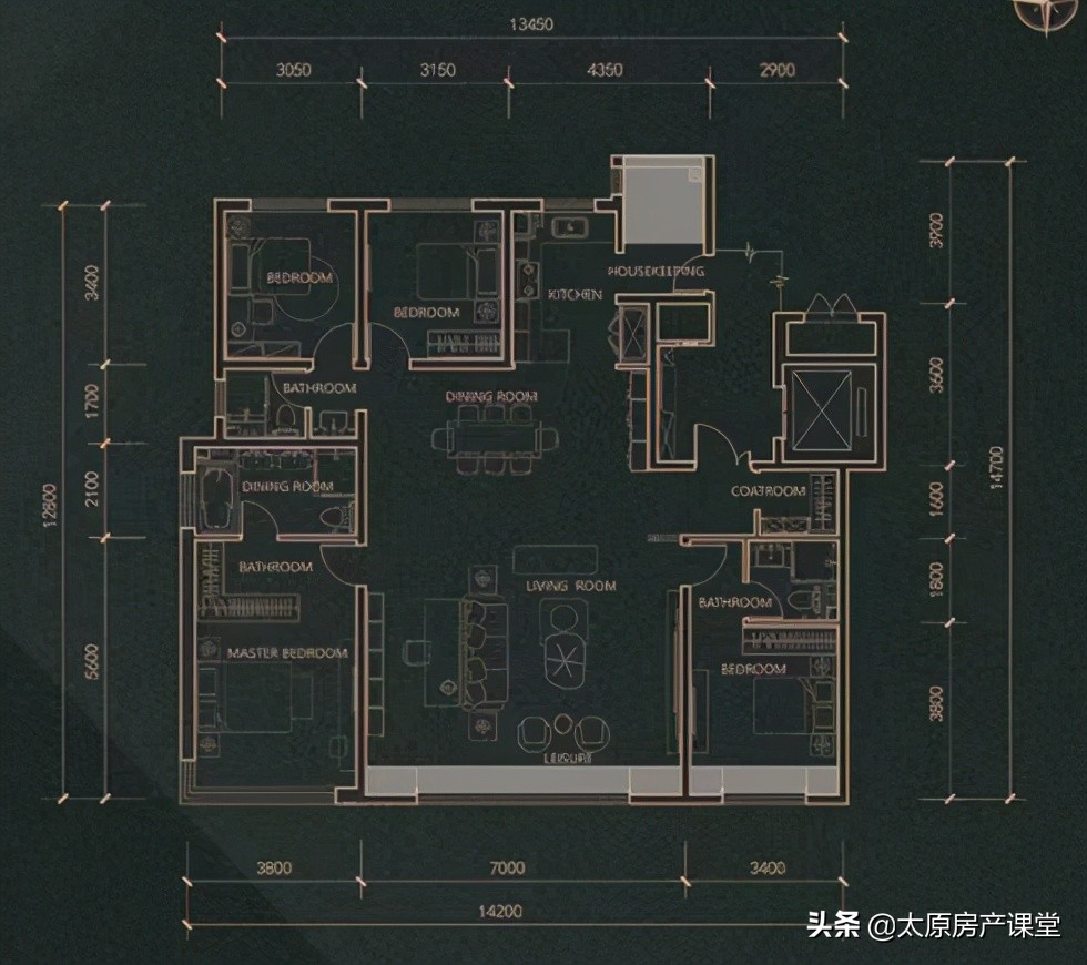 保利、中海天字系均落子丽华北，为何峰尖作品都选择该区域？