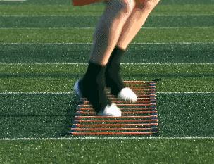 足球绳梯的100种训练方法,绳梯篮球训练100种方法