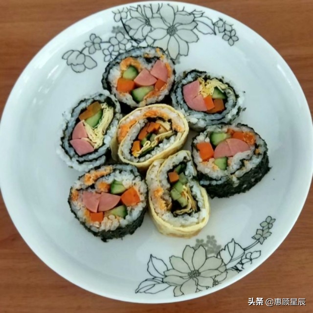 如何做营养寿司,如何制作花样寿司