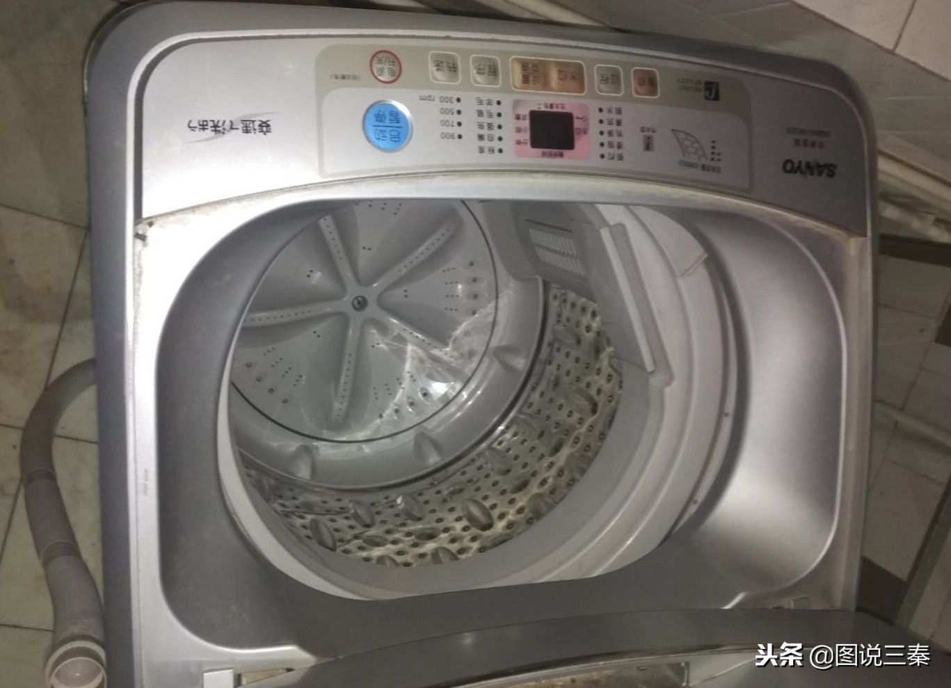 三洋洗衣机牵引器不放水什么问题,三洋洗衣机牵引器通电后自动打开