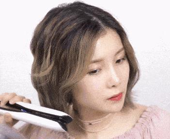 头发贴头皮怎样不烫碎盖,头发总是很贴不蓬松用什么发型