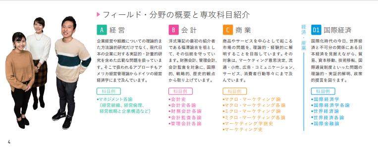 商业管理人才培养,日本商科专业和经营学