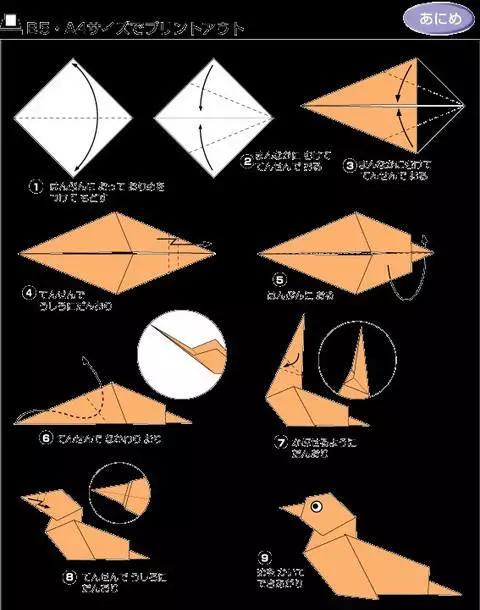 折纸手工7到8岁简单,又大又精美的手工折纸