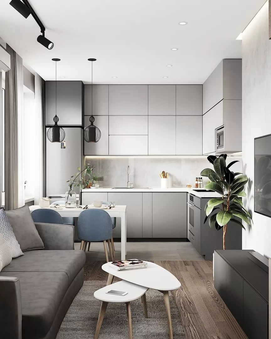 无把手橱柜好看吗,无把手橱柜柜门做法