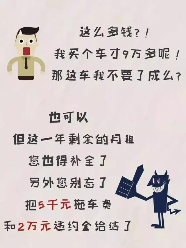 汽车以租代购详细解析,以租代购买汽车注意事项