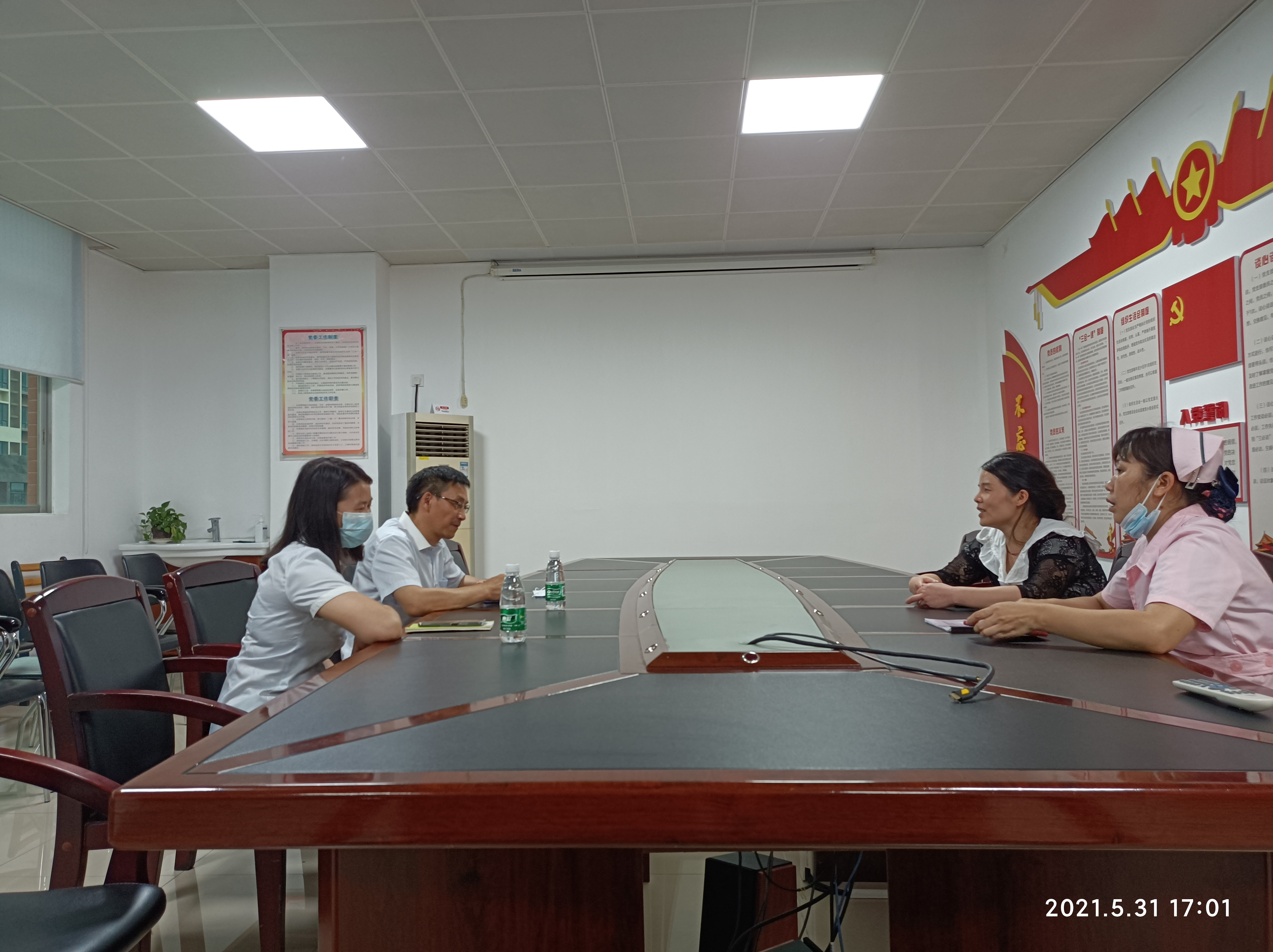 广州市花都区妇幼保健院（胡忠医院）进行6S精益管理现场指导