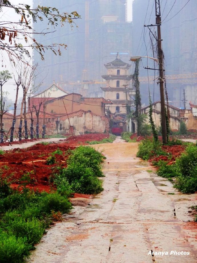 福建晋江安平桥视频,雨中安平桥